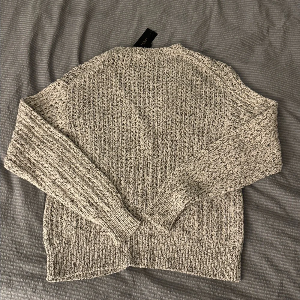 NWT rag & bone Textured Gray Cardigan - Picture 4 of 9